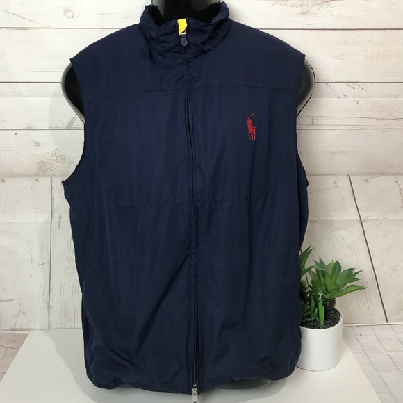 polo rlx golf vest